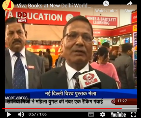 Media coverage at World Book Fair