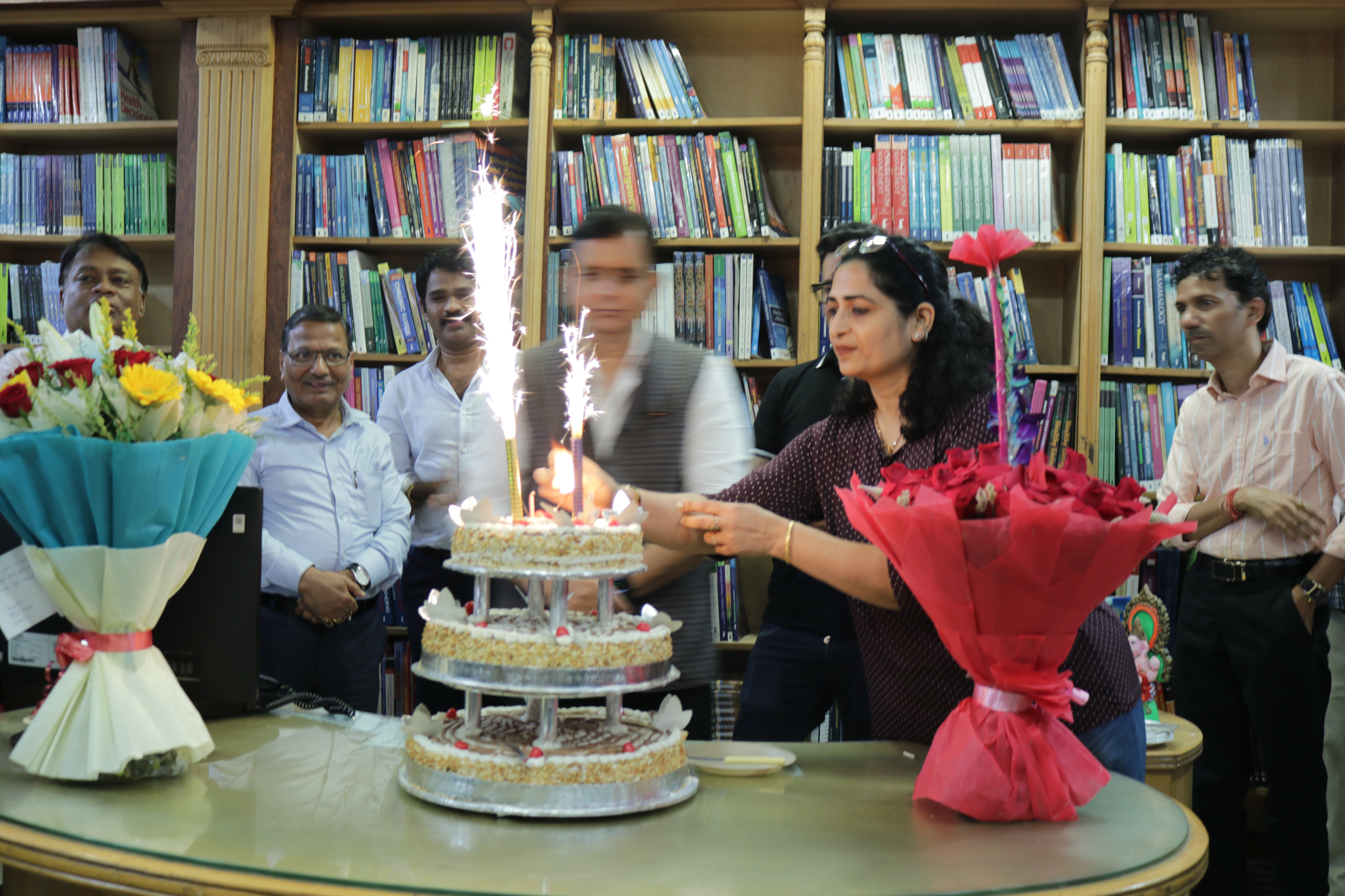 B'day celebrations of our MD