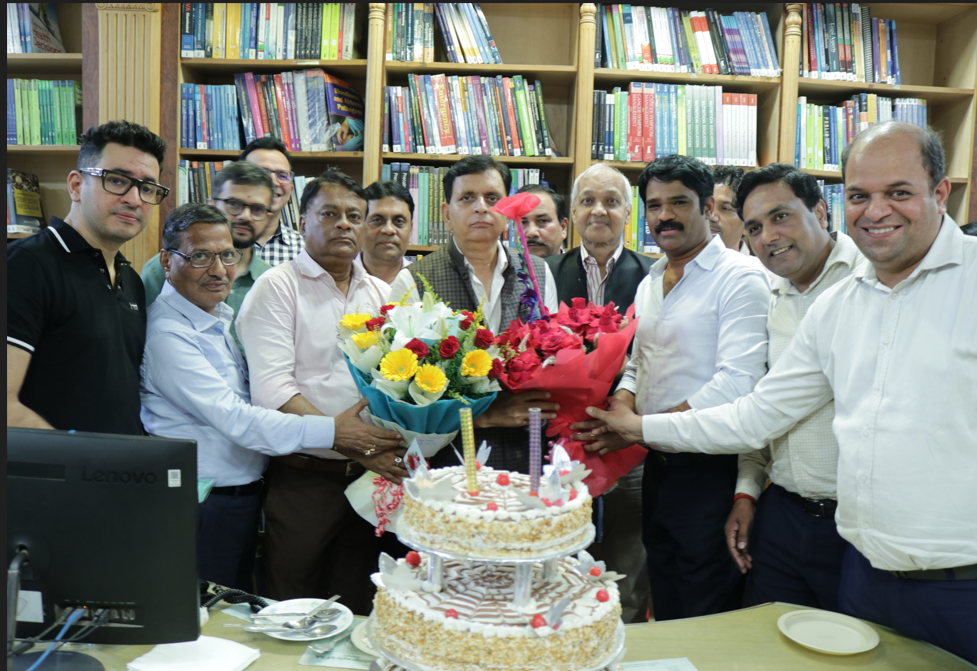 B'day celebrations of MD with Viva team