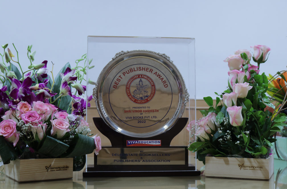 Viva Group Gets the Best Publisher Award on Vinod sir's B'day itself - super!!!