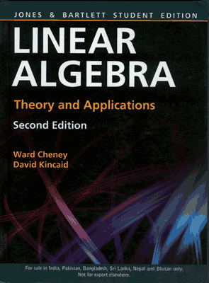 Linear Algebra: Theory and Applications, 2/e