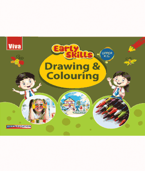 Viva Early Skills: Drawing & Colouring, Upper K.G.