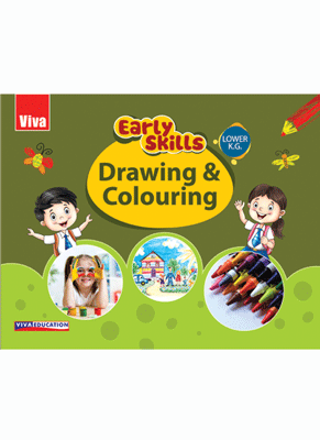 Viva Early Skills: Drawing & Colouring, Lower K.G.