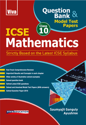 ICSE Question Bank in Mathematics, Class 10