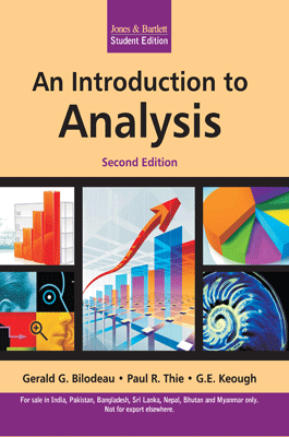 An Introduction to Analysis, Second Edition