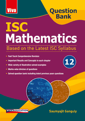 Viva ISC Mathematics Question Bank,  Class 12