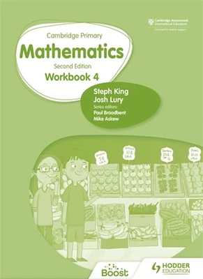 Cambridge Primary Mathematics Workbook 4, 2/e