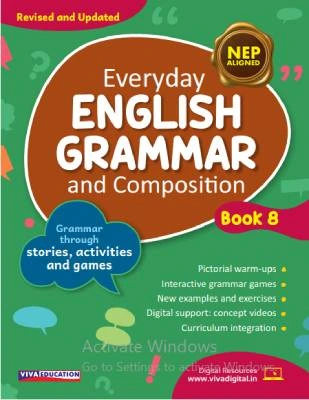 Everyday English Grammar And Composition, NEP 2023 Edition - Class 8