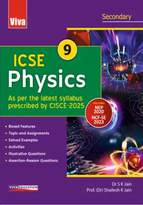 ICSE Physics, 2024 Edition Book-9